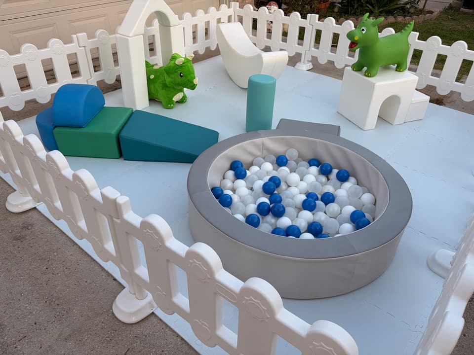 Polar Bear Softplay Blue Rental